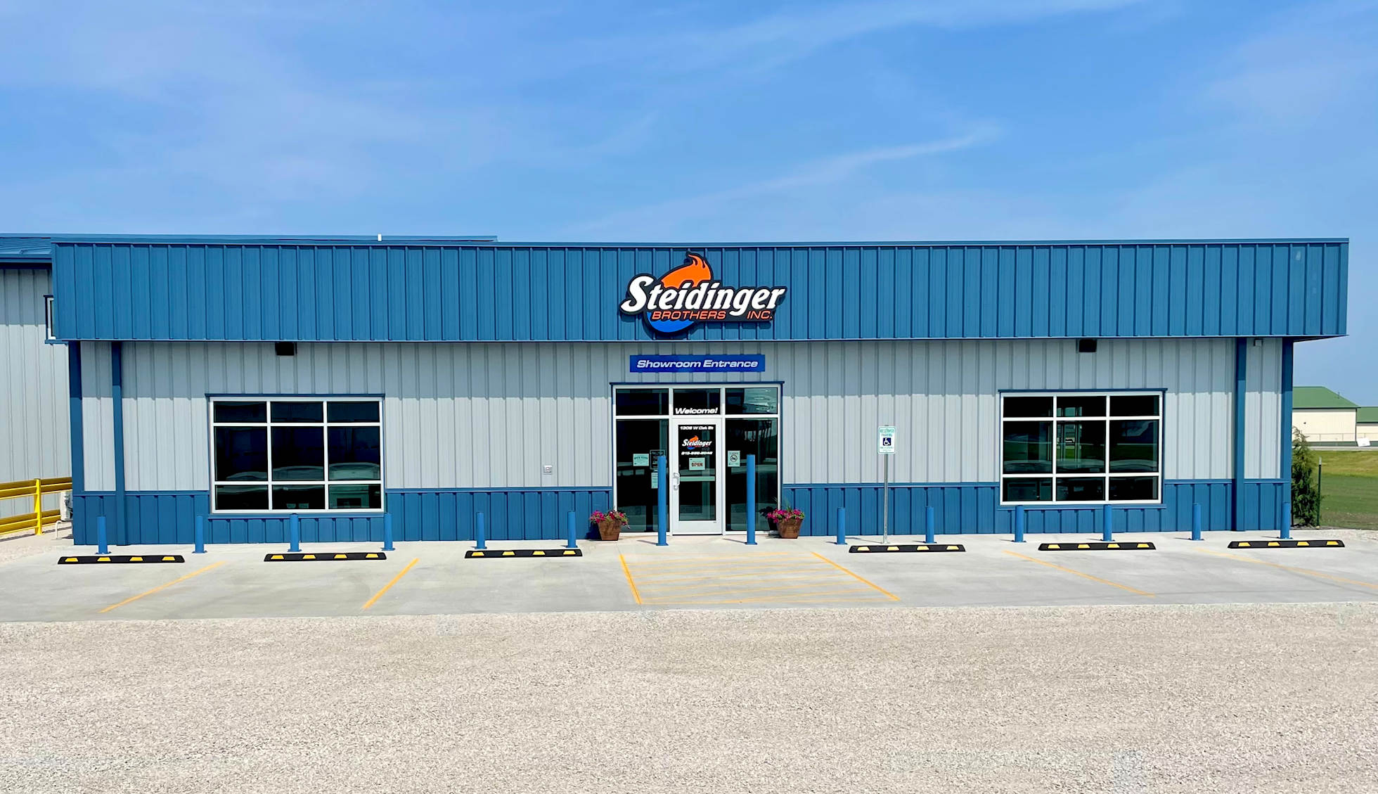 Photo of Steidinger Brothers building main entrance